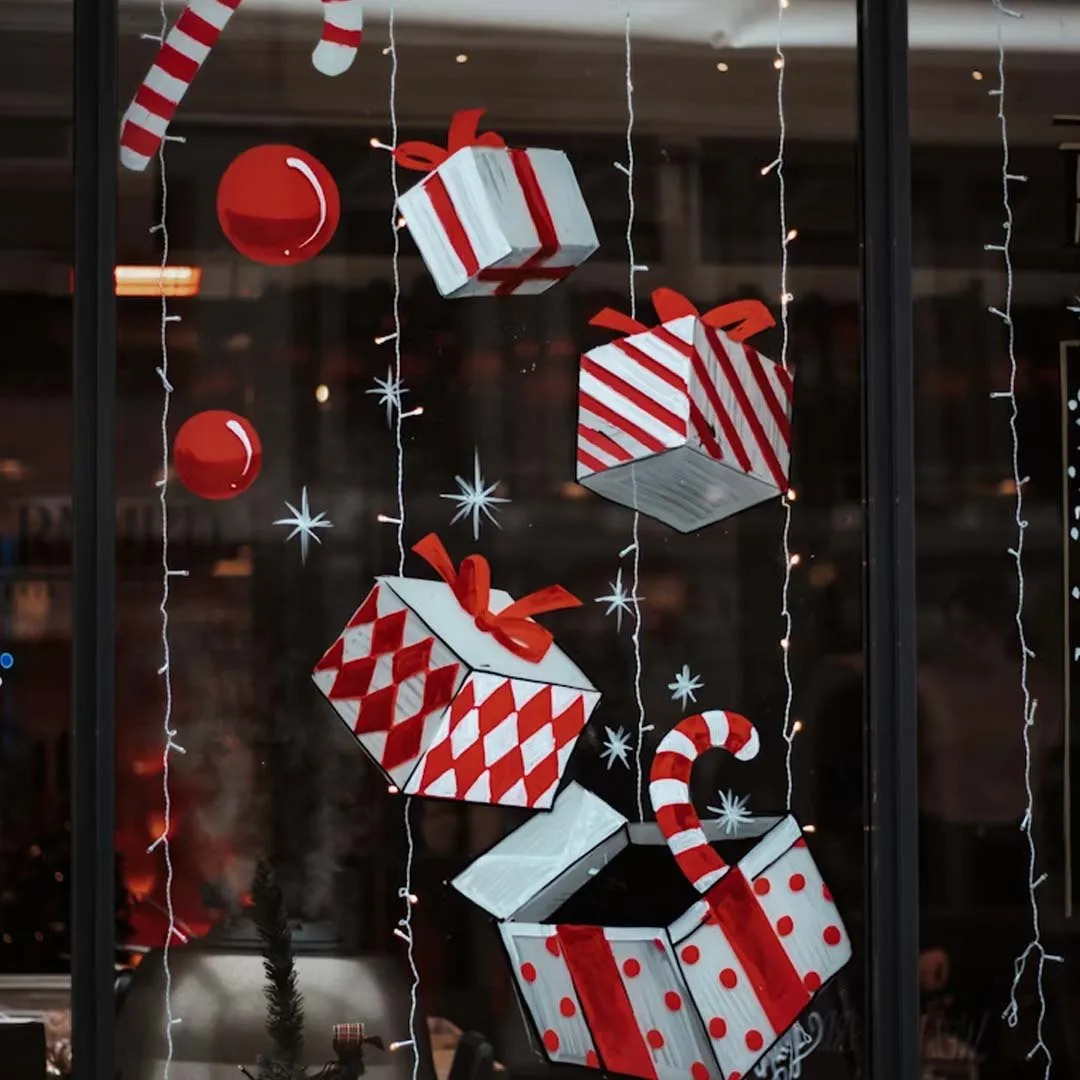 holiday window display printing in kelowna
