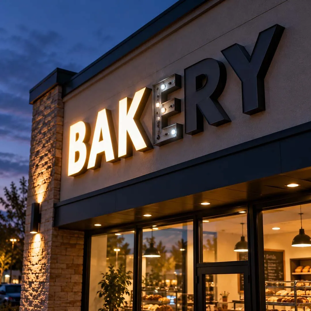 illuminated sign maintenance