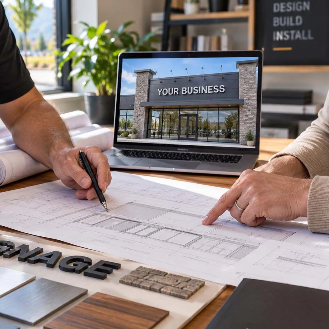 signage for your renovation in kelowna