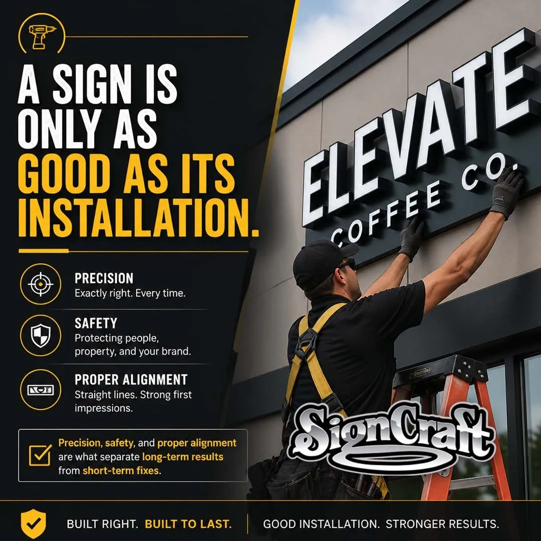 signcraft installation