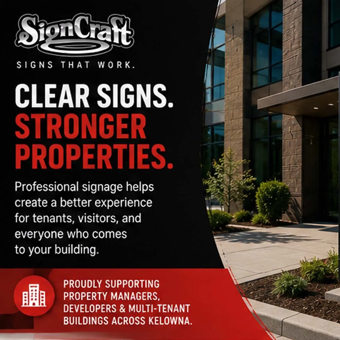 signcraft professional signage for commercial